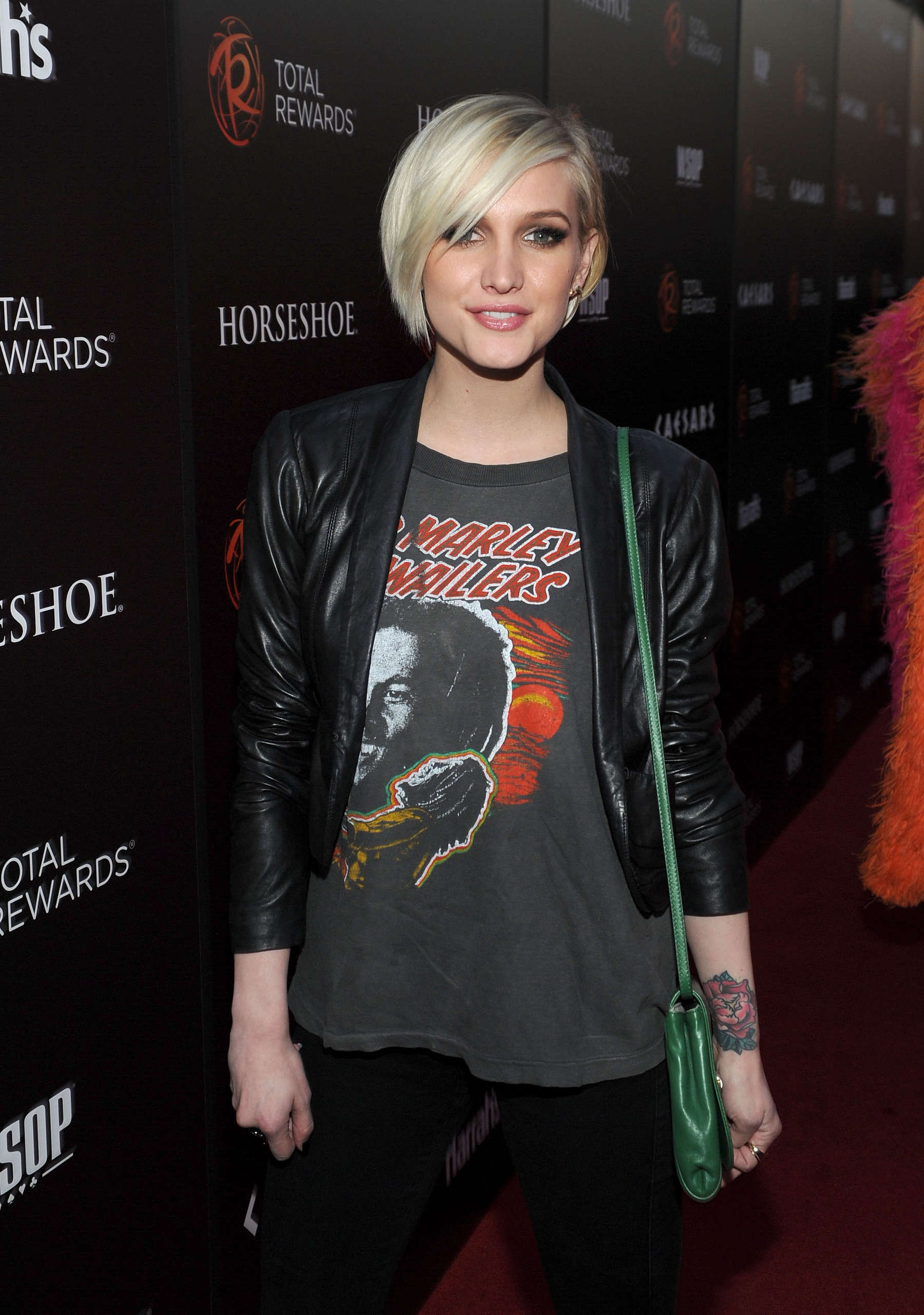 Ashlee Simpson 2012 : Ashlee Simpson tight pants at Escape To Total Rewards in NY-03